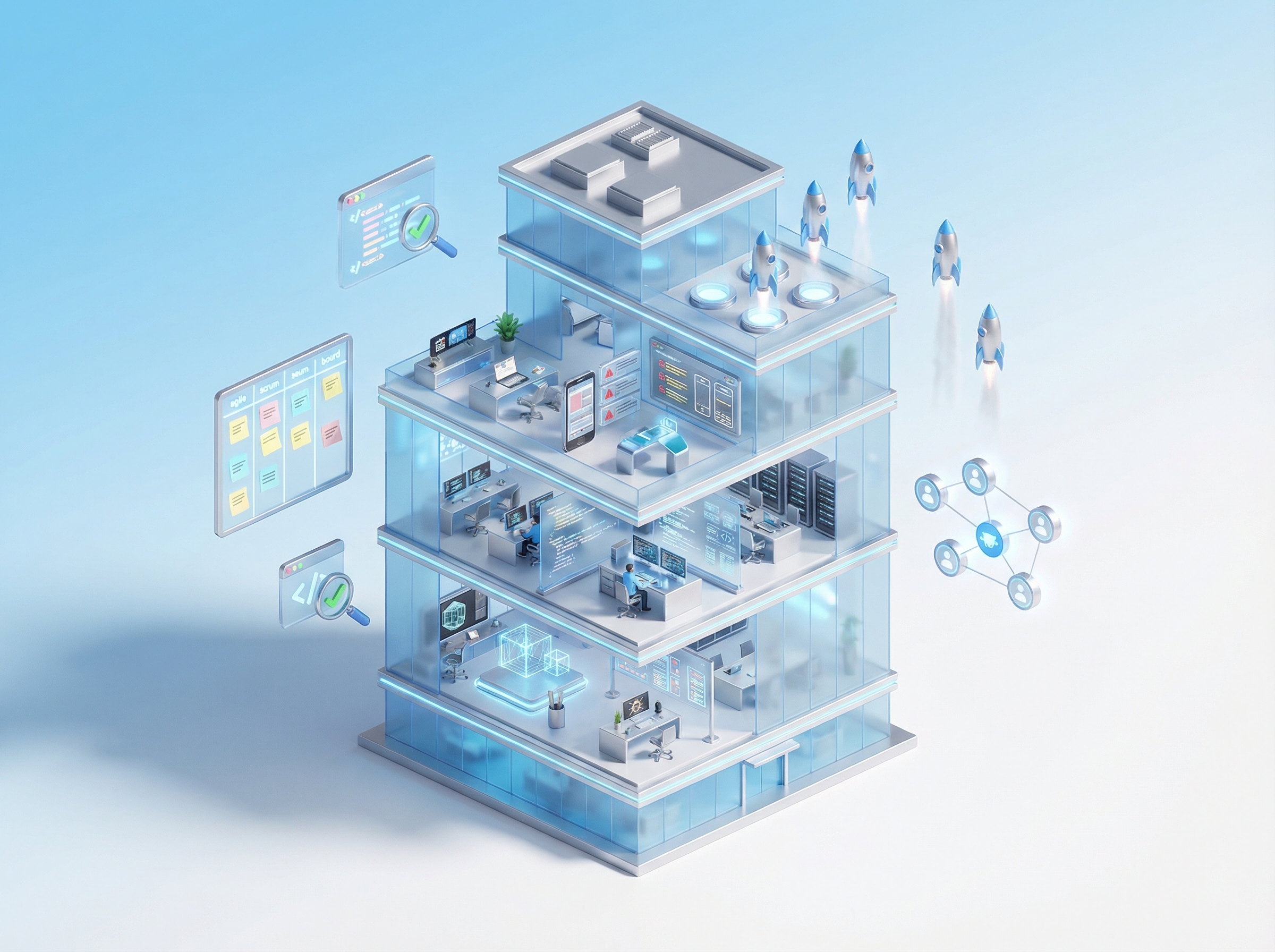 בית תוכנה שהופך רעיונות למוצרים שמוכרים